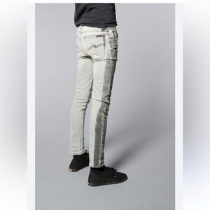 😎Vintage NUDIE High Kai Limited Edition Jeans Black on Bleach